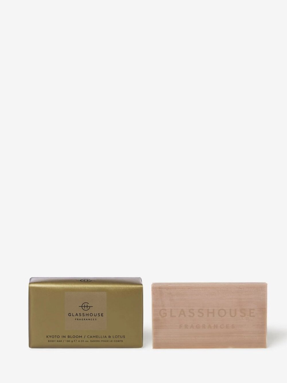 GLASSHOUSE FRAGRANCES Kyoto in Bloom Body Bar NWT
